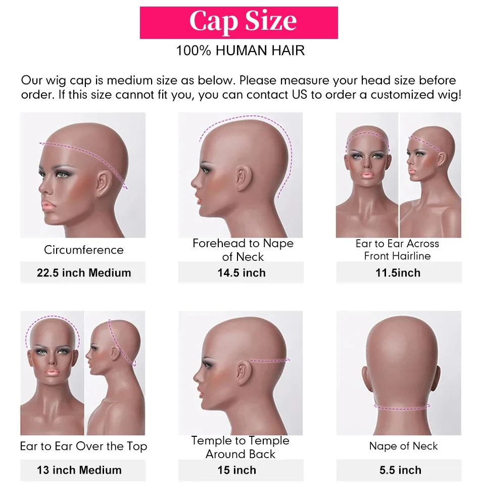 Real Full Lace Wig 250% Density - Straight Brazilian HD Lace Human Hair