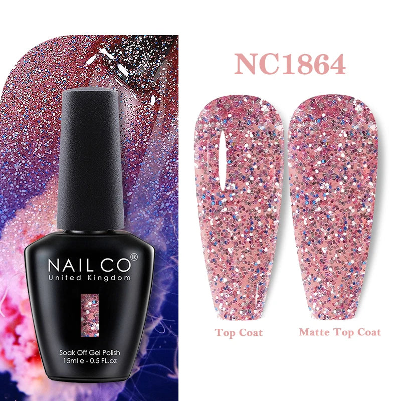 NAILCO 283Colors Gel Nail Polish Top Base Vernis Semi Permanent UV Gel Varnish Nails Art Varnish Hybrid Manicure