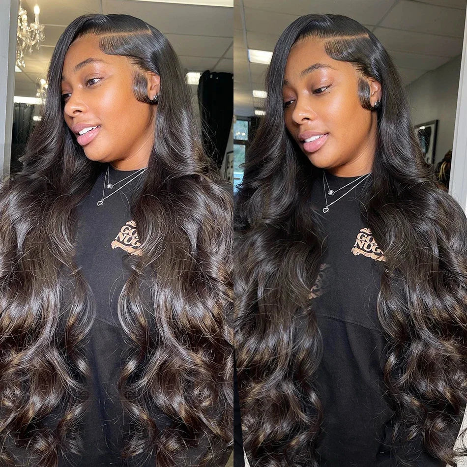 Body Wave Bundles Human Hair Indian Hair Weave Bundles 1/3/4 Pcs Bundles Natural Black 10-30 Inch Remy Hair Extensions Tissage