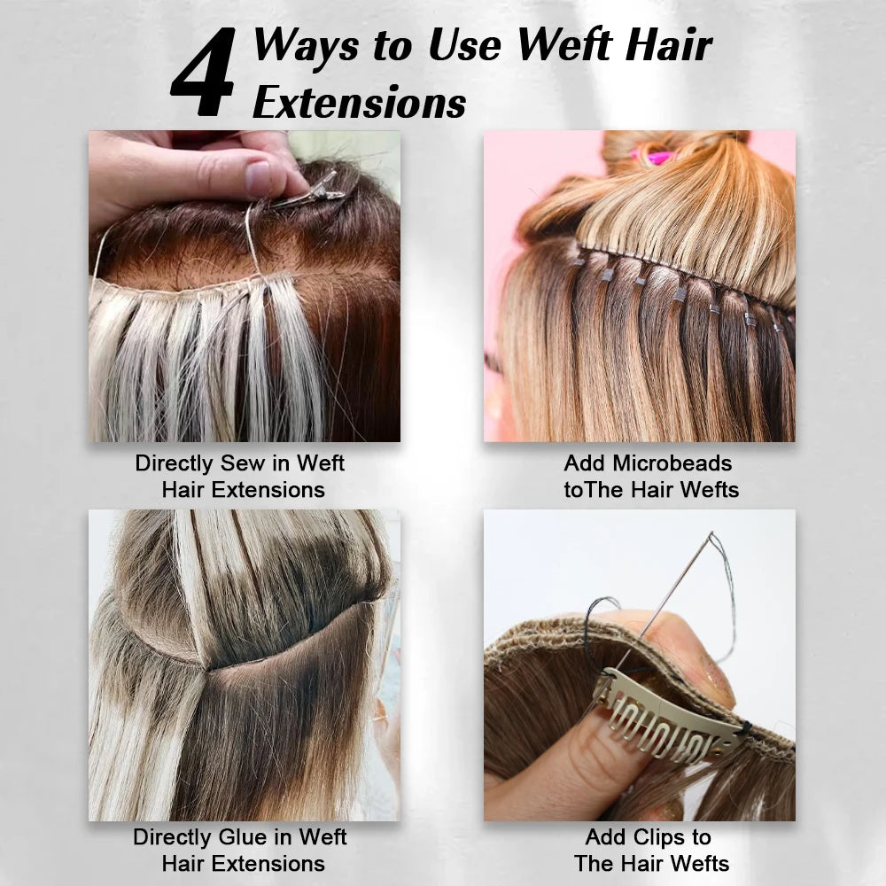 ARLANY Weft Hair Extension Sewing Thread 1500 Yards - Nylon Bonded Thread