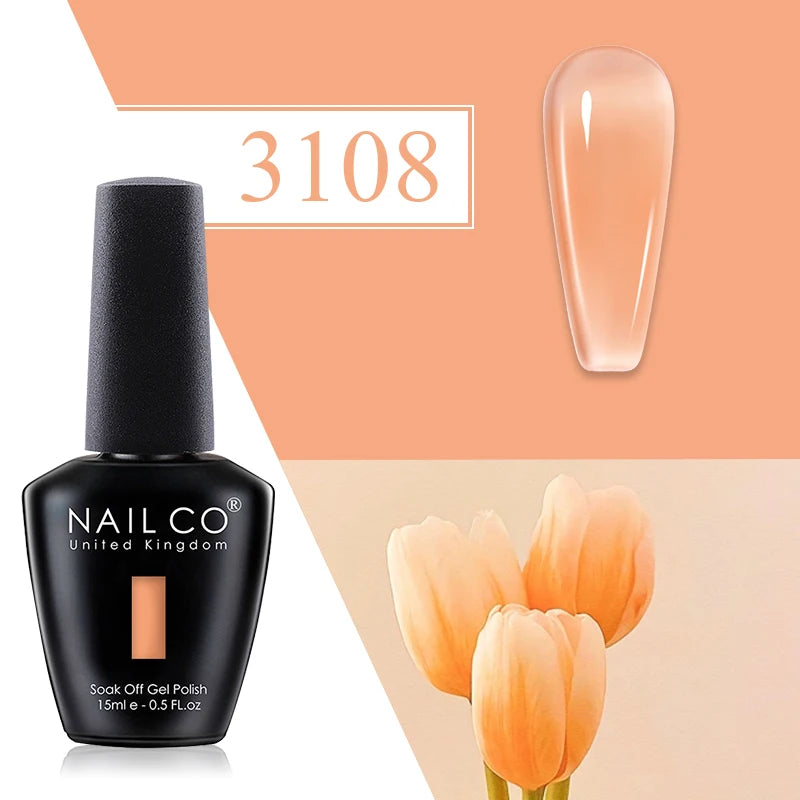 NAILCO 15ml TOP BASE Gel Polish Vernis Semi Permanent UV Varnish Nail Polish For Nails Art Gel Manicure Design Varnish Hybrid