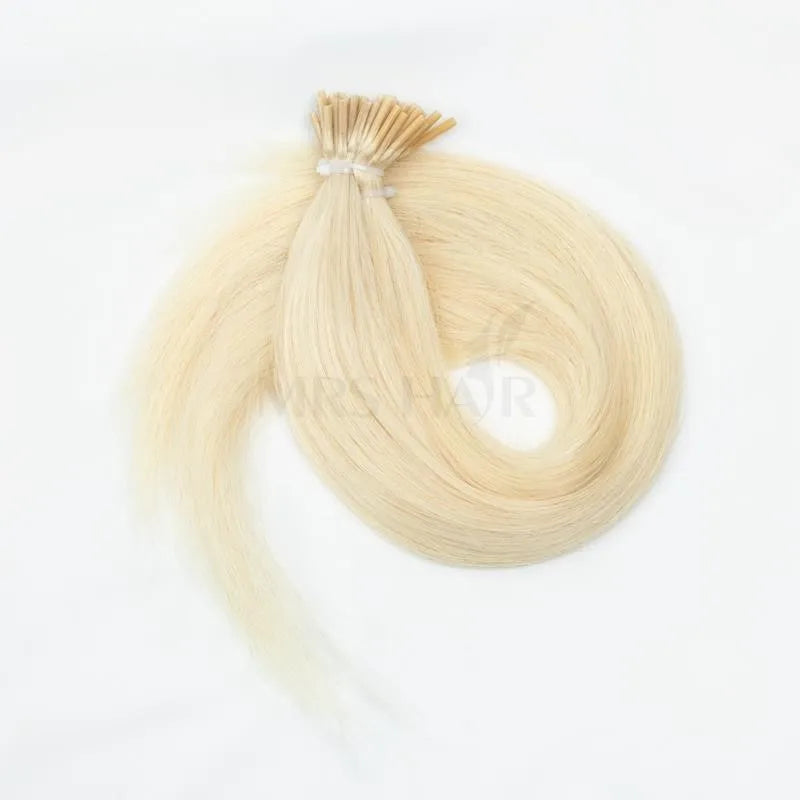 I Tip Keratin Hair Extensions Real Human Hair Pre Bonded Micro Beads Hair Capsules Micro link Capsules Hair 14-22" 30g/1pack