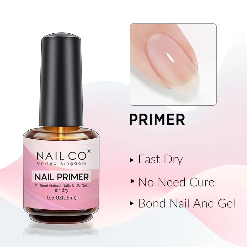 NAILCO 15ml Translucent Gel Nail Polish Semi-permanent Enamels Varnish For UV Nails Art Hybrid LED Nail Gel Transparent Manicure