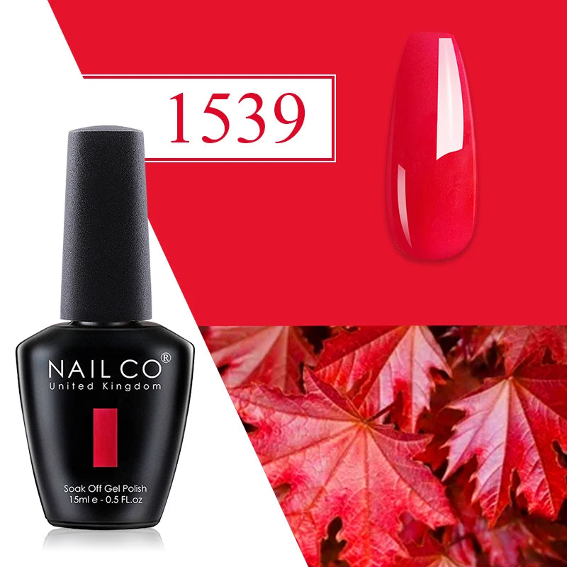 NAILCO 15ml TOP BASE Gel Polish Vernis Semi Permanent UV Varnish Nail Polish For Nails Art Gel Manicure Design Varnish Hybrid