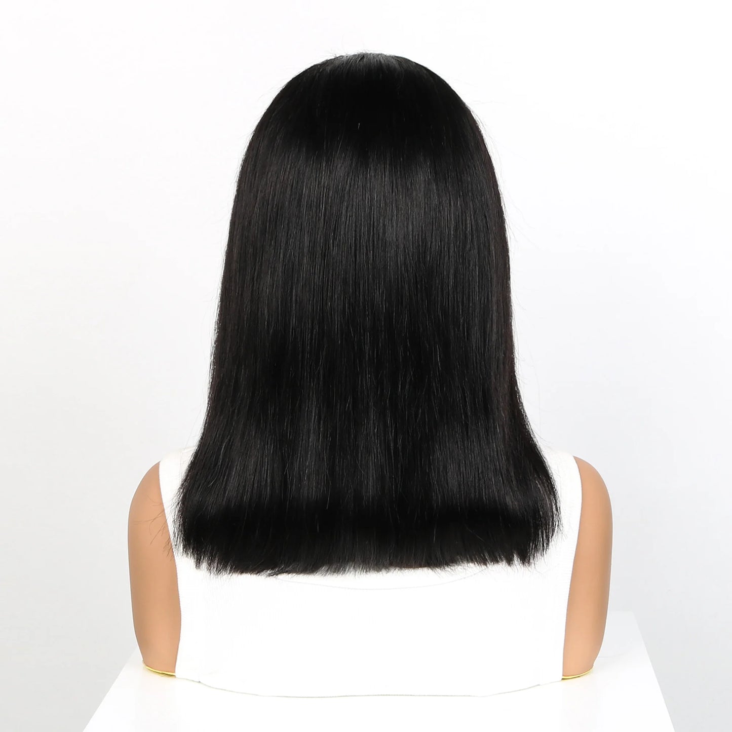 Brazilian 4x4 Lace Closure Wig Highlight Colored Human Hair Wigs Highlight Brown Bob Wigs Straight Remy Hair 180 Density On Sale