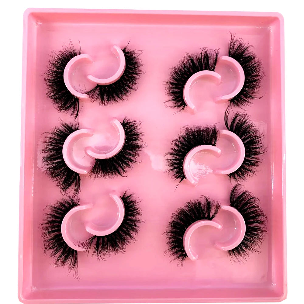 Cat Eye Lashes Realistic Messy Mink Eyelashes Natural long Full Strip Lashes Winged End Eye Elongated Fake Lashes Soft Eyelashes