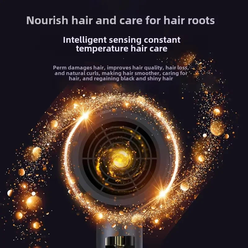 Professional hair salon use hair dryer with high speed, quick drying, ionized heat protection function. For home use and hotel