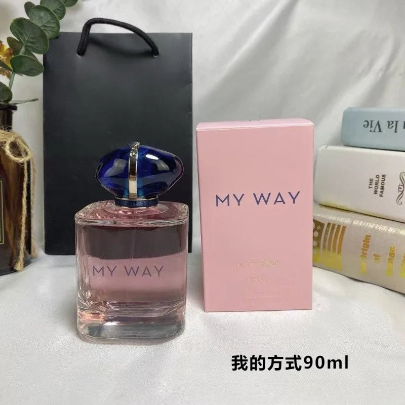 90ML Luxurious Brand Perfume My Way for Women – Hot Long Lasting Flying Sand Fragrance, Ideal Eau De Parfum for Romantic Dating