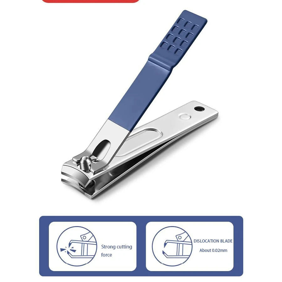 Professional Manicure Set 7-18 PCS Stainless Steel Nail Clipper Set Thick And Hard Nail Trimmer For Woman And Man Portable Set