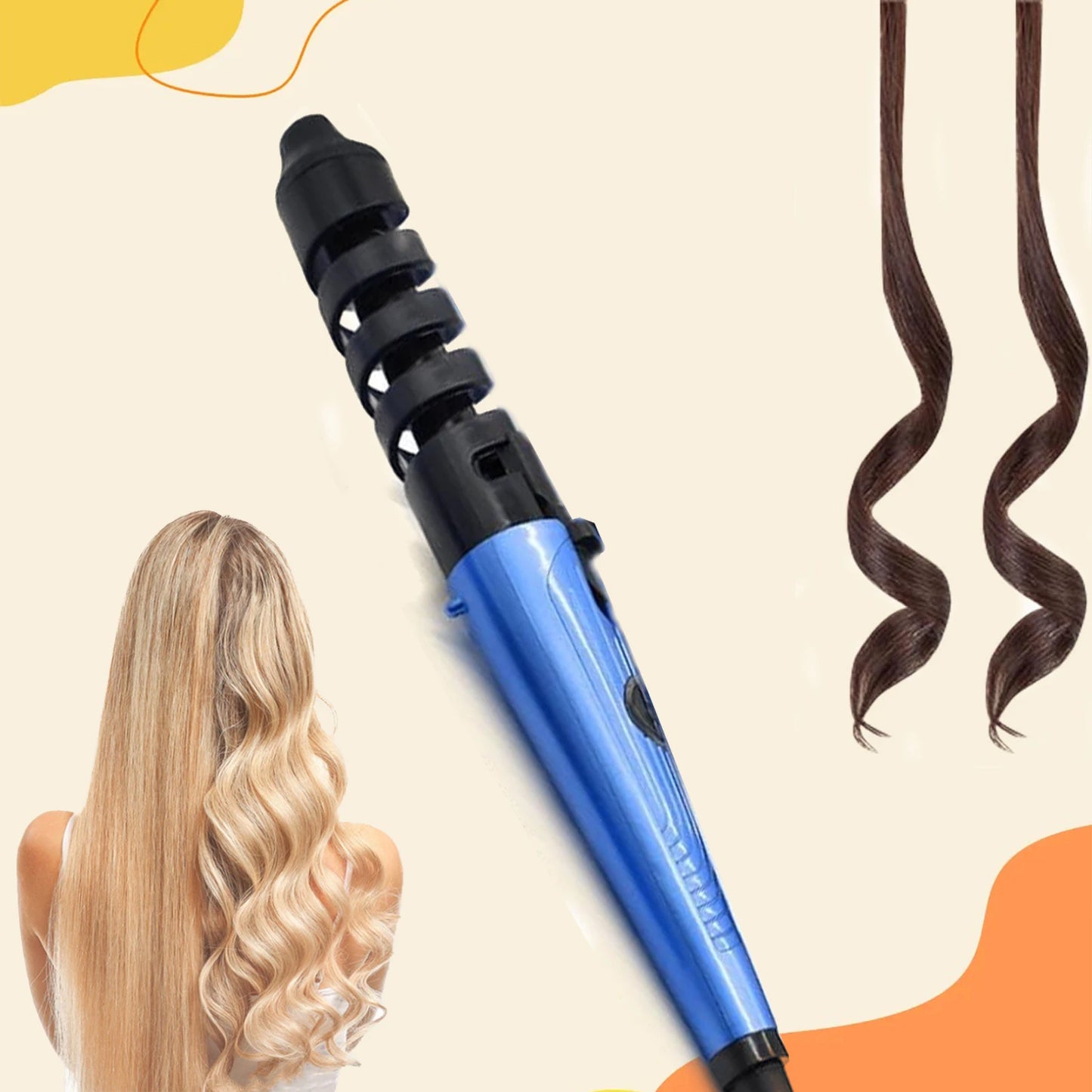 2-in-1 Curling Iron Set,  Instant Heat Up for Short, Medium, and Long Hair,  Women's Hair Tools Holiday Gifts