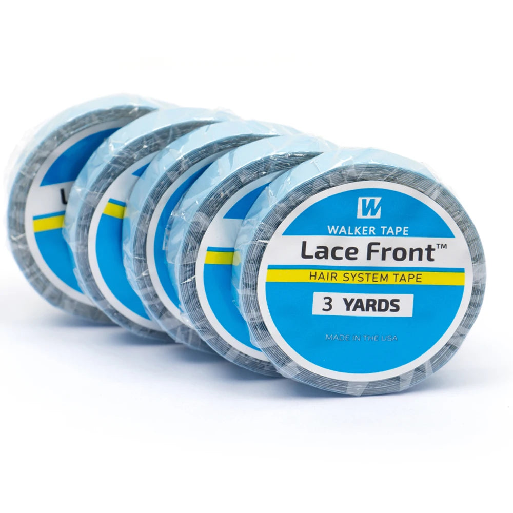 0.8/1CM*3 Yards Super Hair Blue Tape Double-Sided Adhesive Tape Hair System Tape for Hair Extension/Lace Wig/Men Toupee