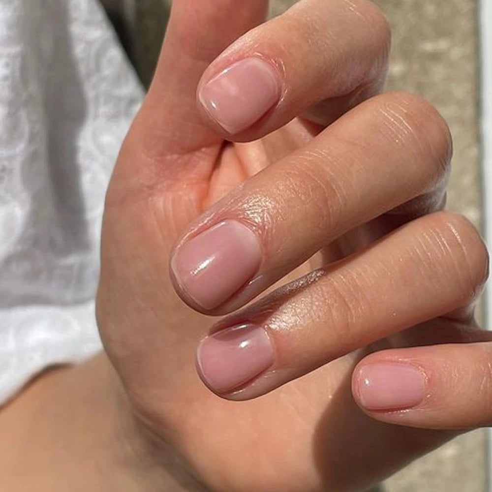 Tinovo Uno Pink Nail Strengthener Calcium Wheat Protein Nail Hardener Maximum Proection Polish for Nails Growth Repair Products