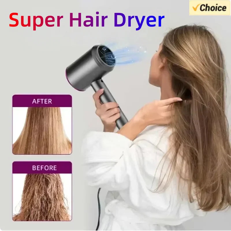 Professional hair salon use hair dryer with high speed, quick drying, ionized heat protection function. For home use and hotel