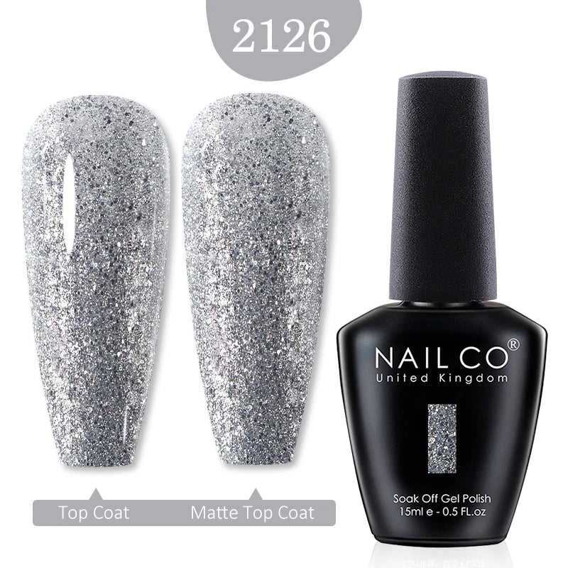 NAILCO Red Colors Series 15ML Nail Gel Polish Nail Supplies Semi Permanent For Nail  Art Manicure Soak Off LED UV Hybrid Varnish