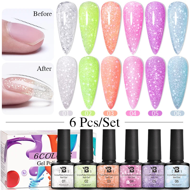 AWStorG 7.5ml Ocean Ripple Cat Eye Gel Kit Shiny Blue Green Glitter Cat Magnetic Gel Nail Polish Soak Off UV Nail Art Varnish