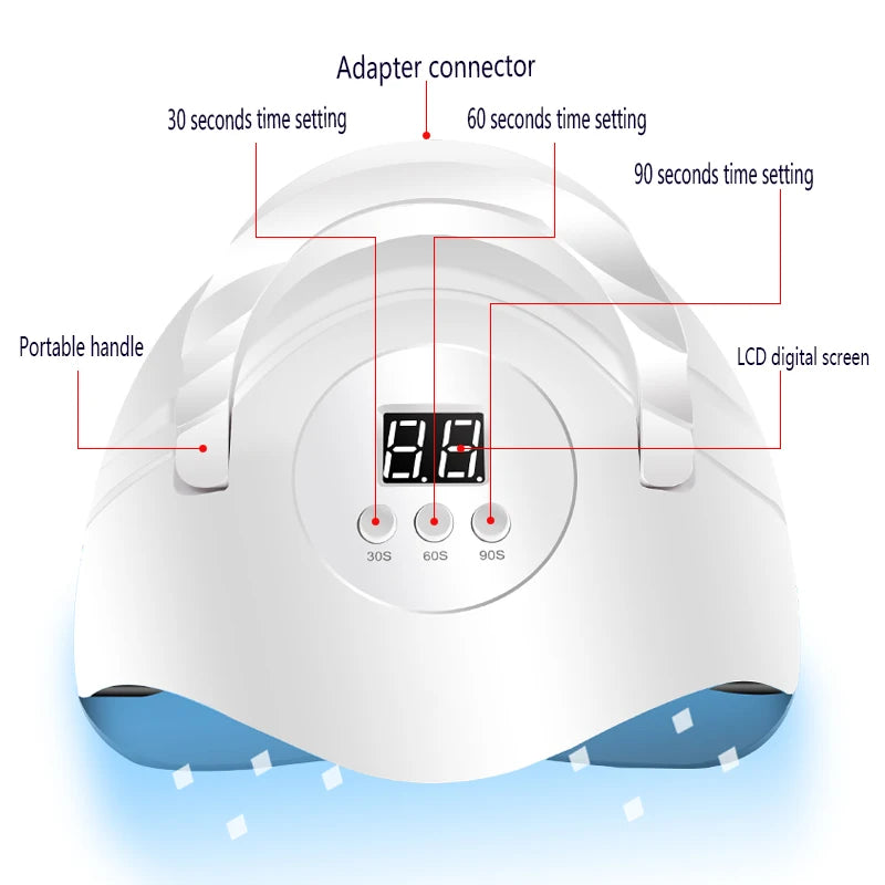 Nail Gel Polish Kit With LED Nail Lamp Semi-Permanent 27 Colors Soak Off Base&Top Coat Varnish Manicure Set For Nails Salon Kit