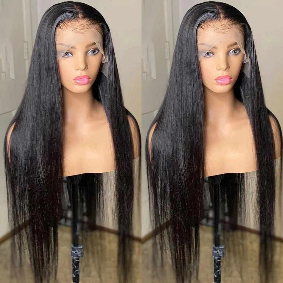 Human Hair Wigs Pre Plucked With Baby Hair 13x4 13x6 Hd Lace Frontal Wig Straight Lace Front Human Hair Wigs For Women