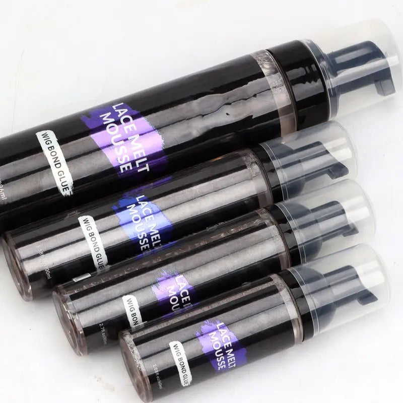 Lace Bond Glue Lace Melt Mousse 40ml-100ml Extreme Firm Hold Lace Melted Foam Glueless Wigs Install Lace Melting Foam Mousse