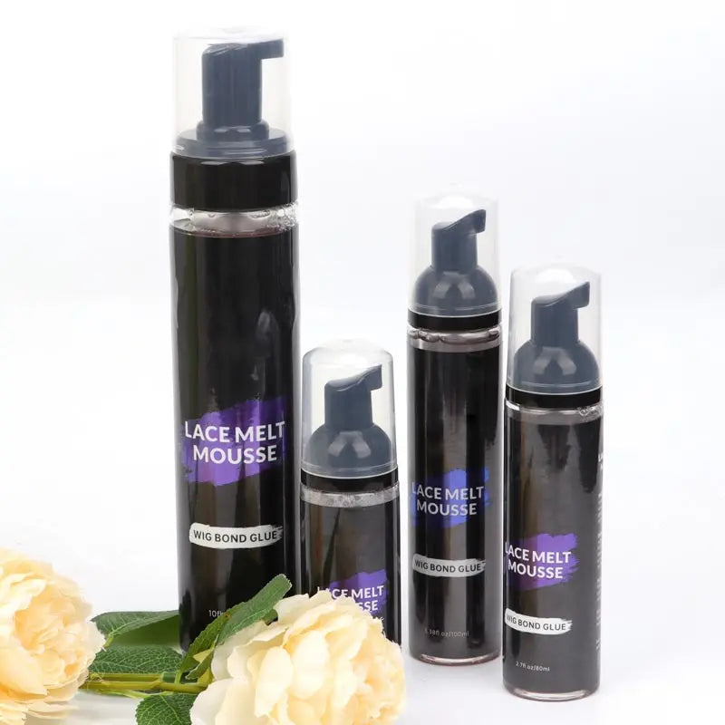 Lace Bond Glue Lace Melt Mousse 40ml-100ml Extreme Firm Hold Lace Melted Foam Glueless Wigs Install Lace Melting Foam Mousse