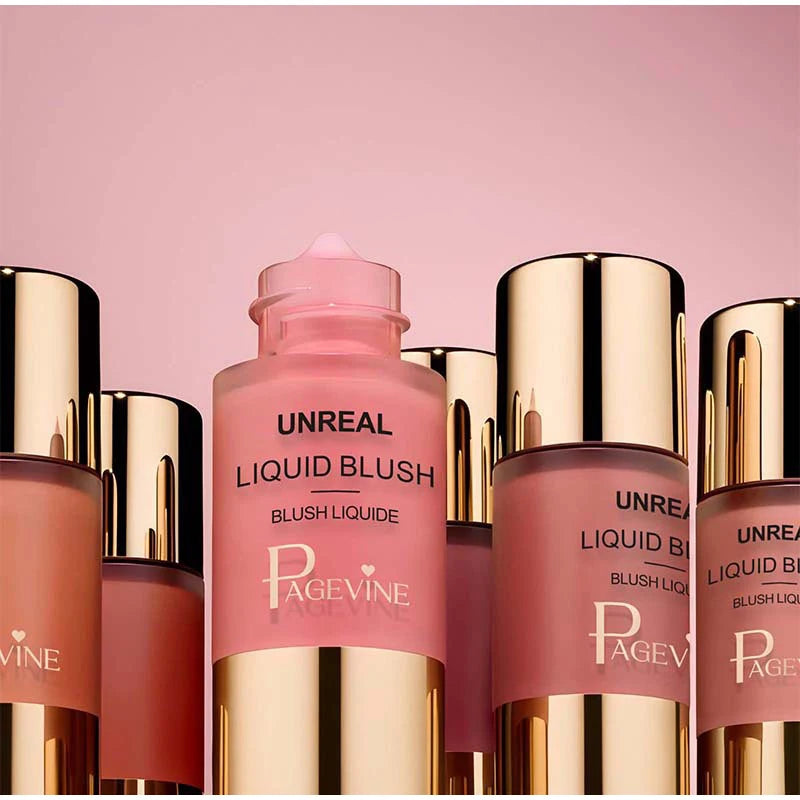 Original Liquid Blush Instantly Hydrating Rouge Face Brightening Blusher Eye Shadow Long-Lasting Cosmetic Ultra Pigmented Makeup