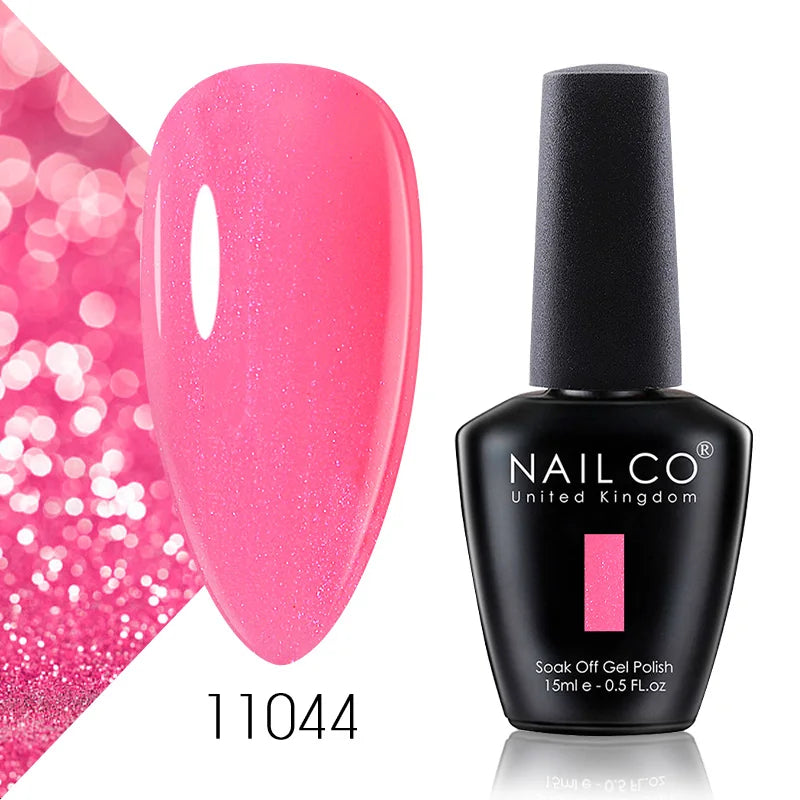 NAILCO 15ml Blue Gel Polish UV Gel Polish Varnish Hybrid DIY Nails For DIY Manicure Semi Permanent Soak Off LED Gel Nail Polish