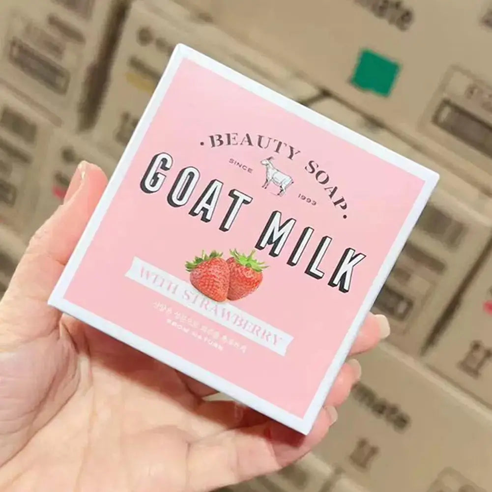 Goat Milk Soap Bar Moisturize,Smooth & Cleanse Skin,Body Wash Shower Soap Gentle Cleansing Nourishing Skin Care For Adults Kids