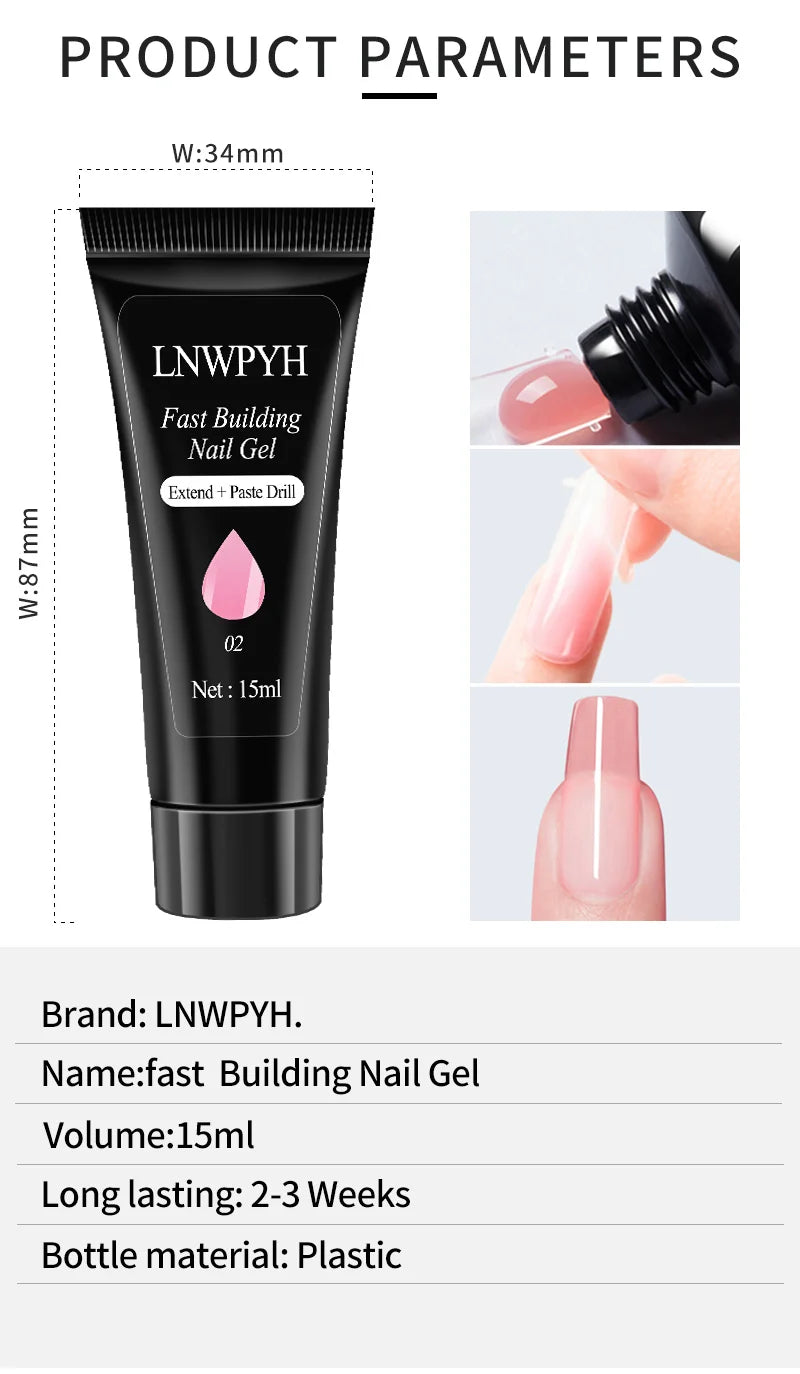 Nail Gel Polish Kit With LED Nail Lamp Semi-Permanent 27 Colors Soak Off Base&Top Coat Varnish Manicure Set For Nails Salon Kit