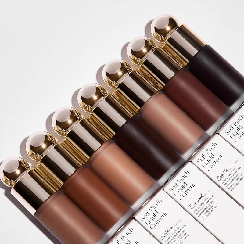 Liquid Blush Highlight Enhance Facial Contours Stick Compact Modify The Facial Shape Cream Blush Foundation Long-lasting Makeup