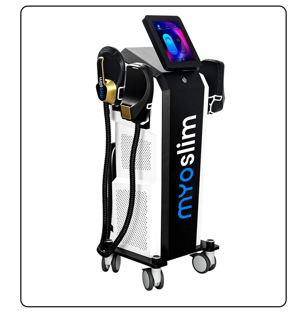 EMS Weight Loss Stimulating Muscle Slimming Fat Removal Muscle Fitness Sculpting MYOslim Machine 4 Handles Beauty Salon