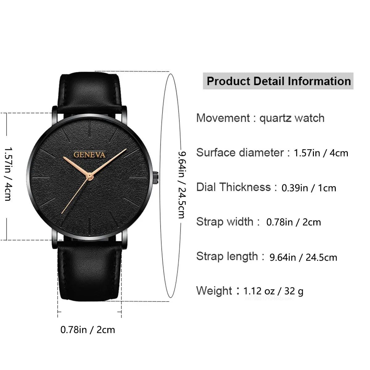 4pcs Men Watch Set with Bracelet Jewelry Business Quartz Watch Casual Bracelet Watch Set Men Sports Trend Wristwatches