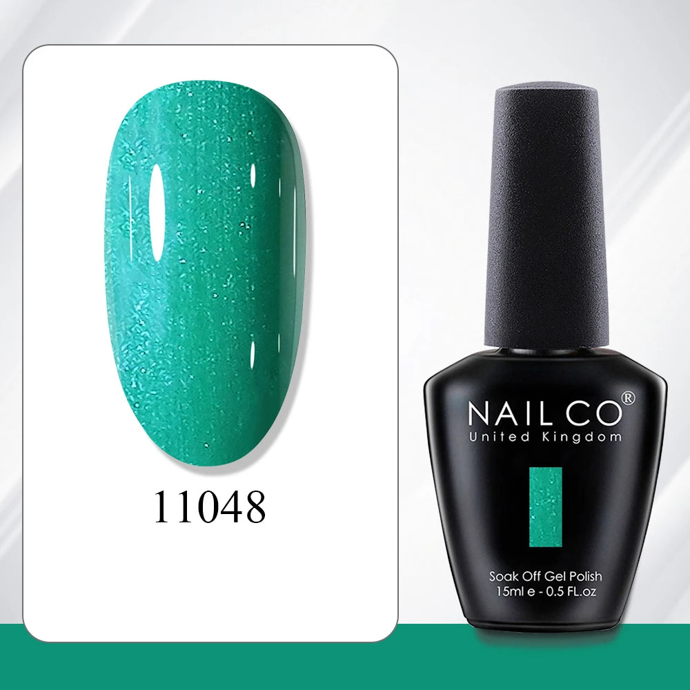 NAILCO 15ml Gel Polish Hema TPO Free Nail Art Semi Permanent UV Varnish Gel Manicure Top Coat Hybrid Gel Glue Nails Supply Ongle