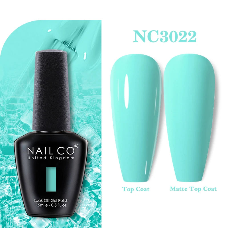 NAILCO 15ml Gel Polish Nail Art Vernis Semi Permanent UV Gel Polish For Manicure Design Hybrid Varnish Summer Nails Products