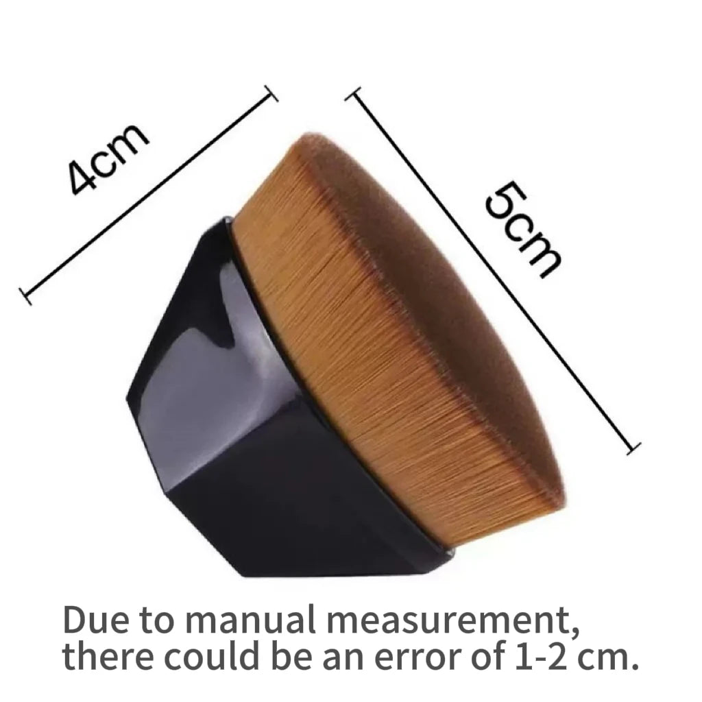 Foundation Brush - Ultra-Dense Flat Top Kabuki Makeup Brush for Streak-Free Liquid & Powder Foundation, Professional Airbrush