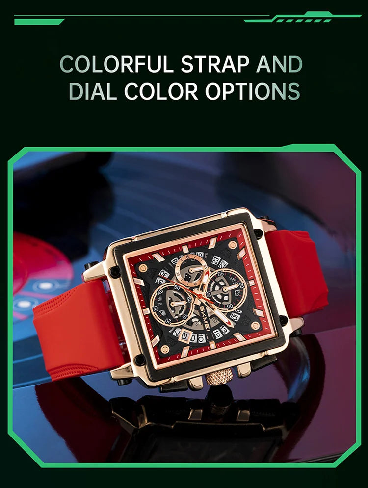 SKMEI Luxury Fashion Design Waterproof Time Clock Watches Male Fashion Cool Movement Quartz Watch For Men Women Date Wristwatch