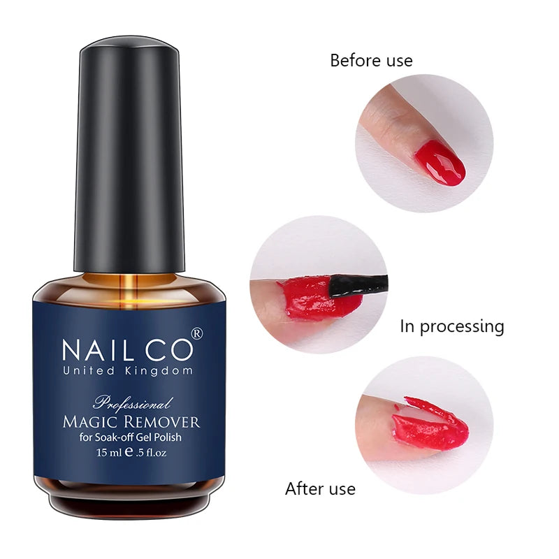 NAILCO 15ml Gel Polish Nail Art Vernis Semi Permanent UV Gel Polish For Manicure Design Hybrid Varnish Summer Nails Products
