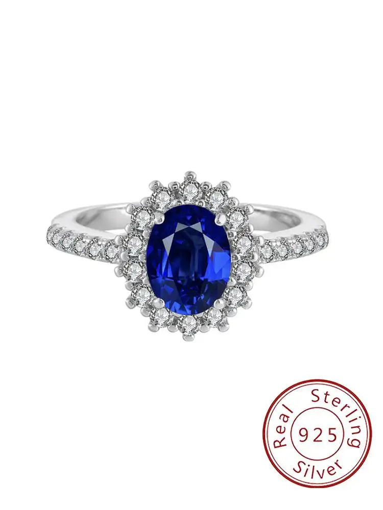 925 Sterling Silver Classic Gorgeous Queen Crown Zircon Ring For Women Engagement Wedding Luxury High Quality Fine Jewelry