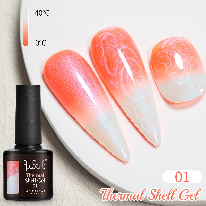 7.5ml Red Glitter Gel Nail Polish Crystal Semi Permanent Soak Off UV Gel Varnish Nail Art Manicure Base Matte Top Coat Vernis