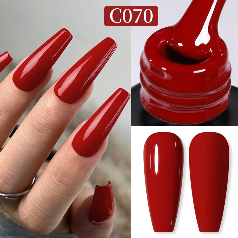 BORN PRETTY PRO 15ml Odorless Soak Off Gel Color Long Lasting Gel Polish Private Label Uv Nail Gel Polish