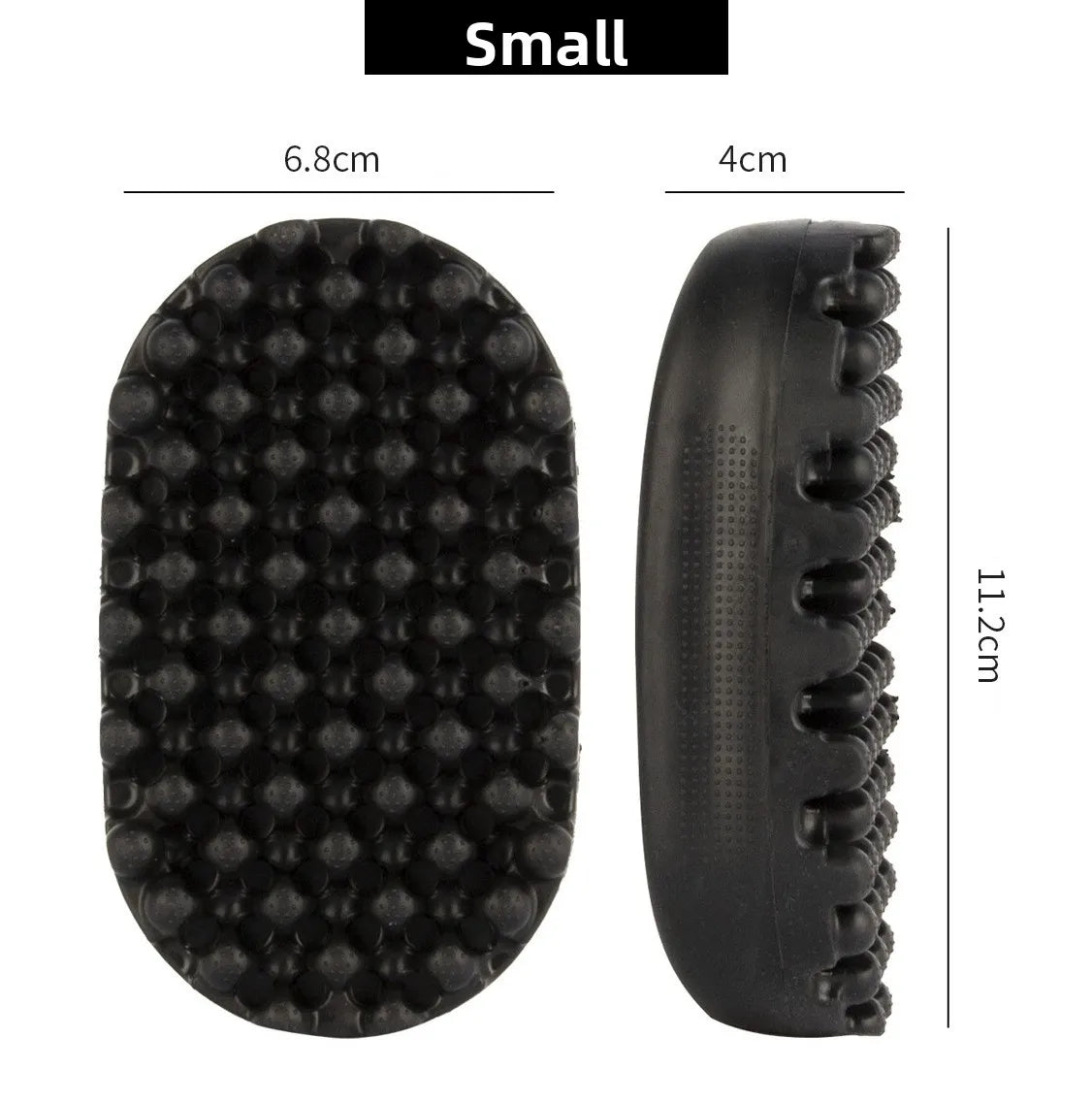 1pcs Professional Curly Hair Sponge Twist Brush Magic African Coil Wave Dreadlock Natural Hairbrush Afro Salon Hair Styling Tool