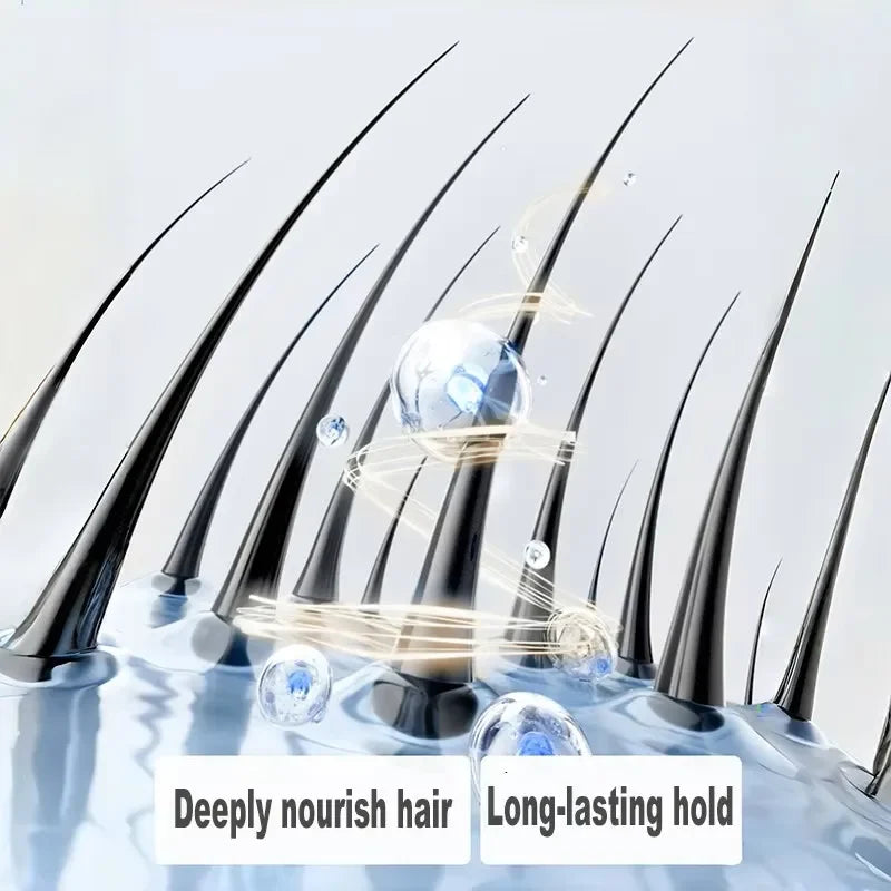 2-in-1 Hair Straightener & Dryer Combo with Smart Temperature Control and Digital LCD Display - Quick Styling for Home & Salon