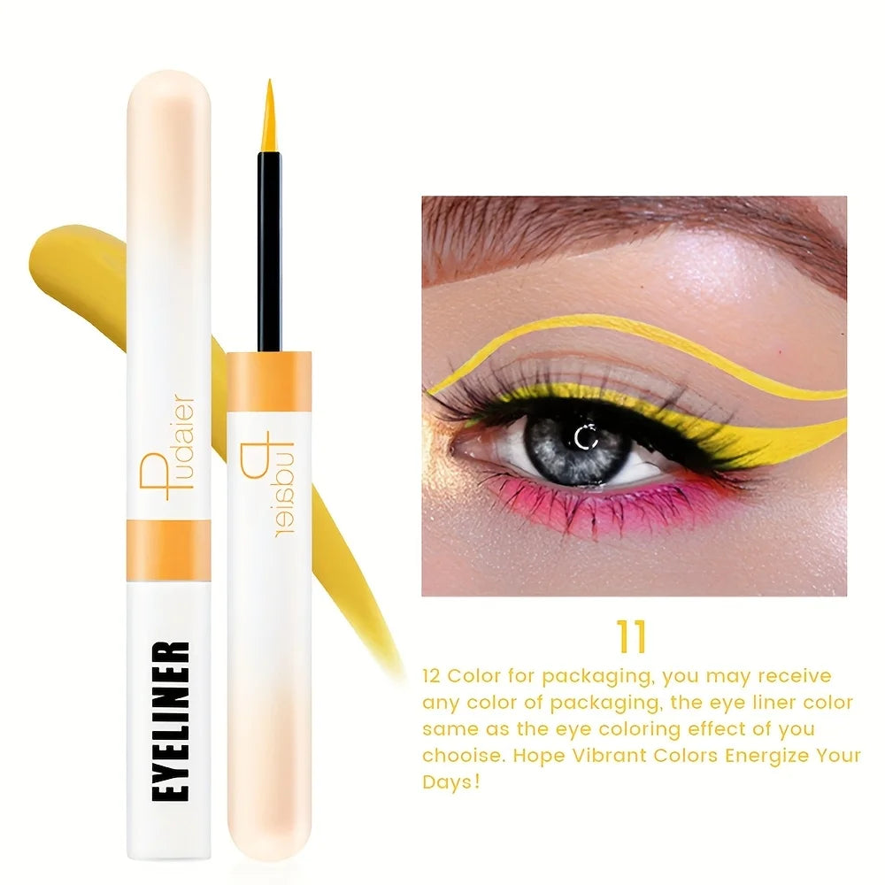 Matte Liquid Eyeliner, Matte Finish, Silky Smooth and Quick-Drying, Long-Lasting, Waterproof and Smudge-Proof,Eye Makeup