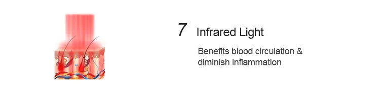 Electric Laser Hair Growth Comb Anti Hair Loss Massage Therapy Infrared RF Red Light EMS Vibration Massager Hair Brush Hair Care