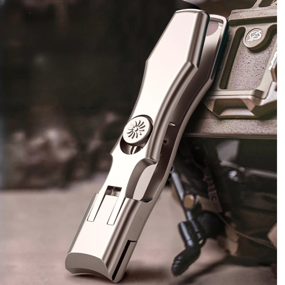 Nail Clippers Stainless Steel Wide Jaw Opening Manicure Fingernail Cutter Thick Hard Ingrown Anti Splash Toenail Scissors tools