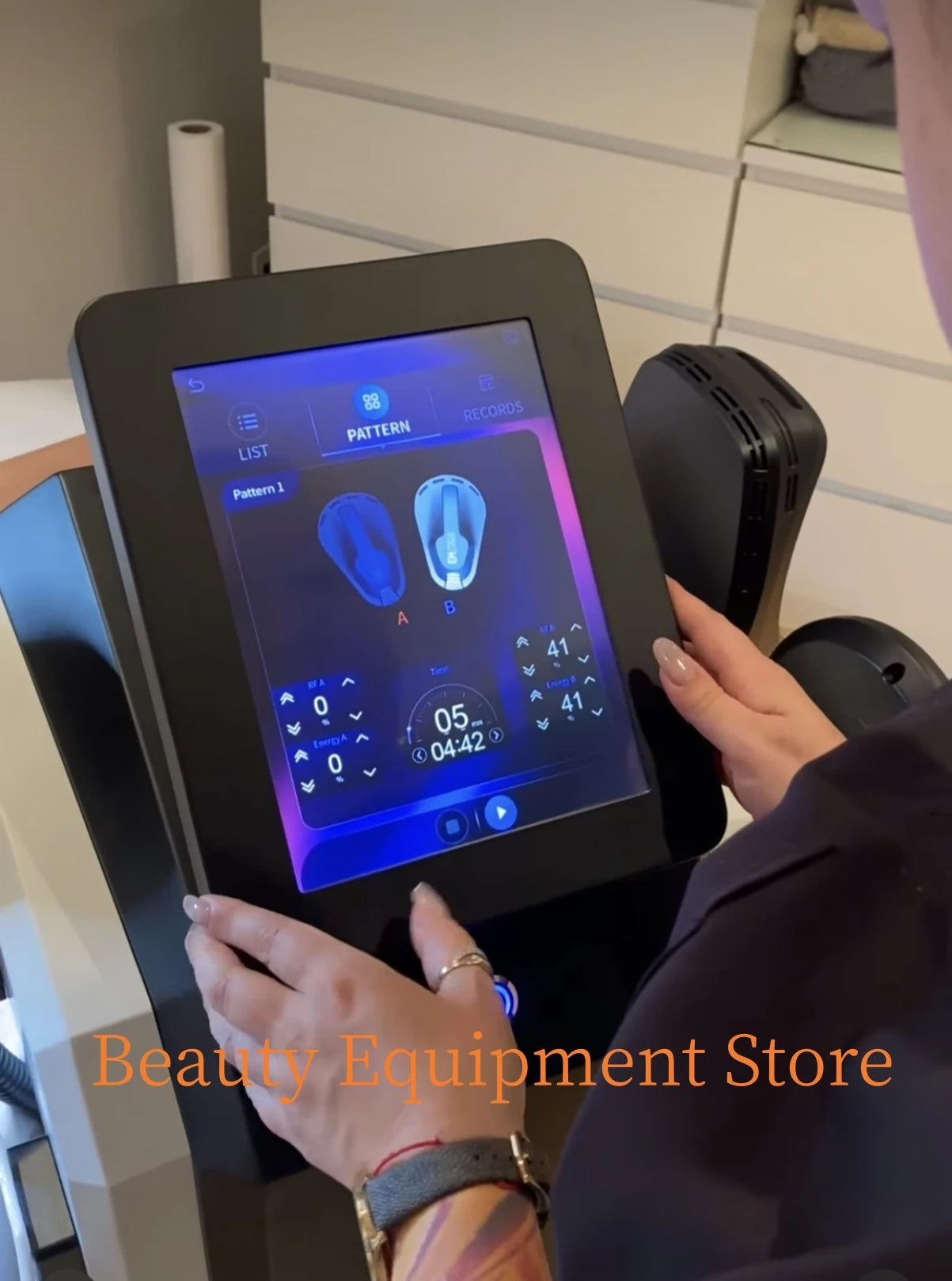 EMS Weight Loss Stimulating Muscle Slimming Fat Removal Muscle Fitness Sculpting MYOslim Machine 4 Handles Beauty Salon