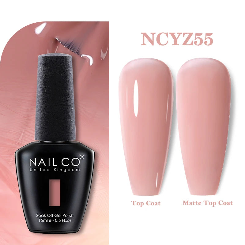NAILCO 15ml Gel Polish Nail Art Vernis Semi Permanent UV Gel Polish For Manicure Design Hybrid Varnish Summer Nails Products