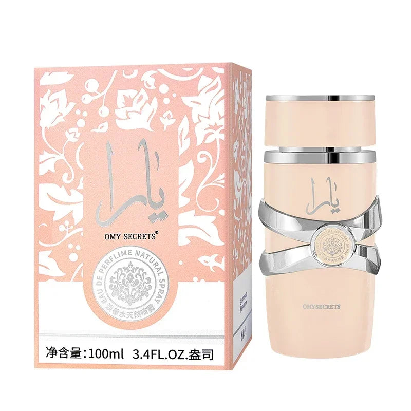 100ML Luxury Arab Dubai Vanilla Perfume,Unisex Eau De Parfum Spray,Floral Fruity Women Fragrance,Spicy Oriental Gourmand Scent