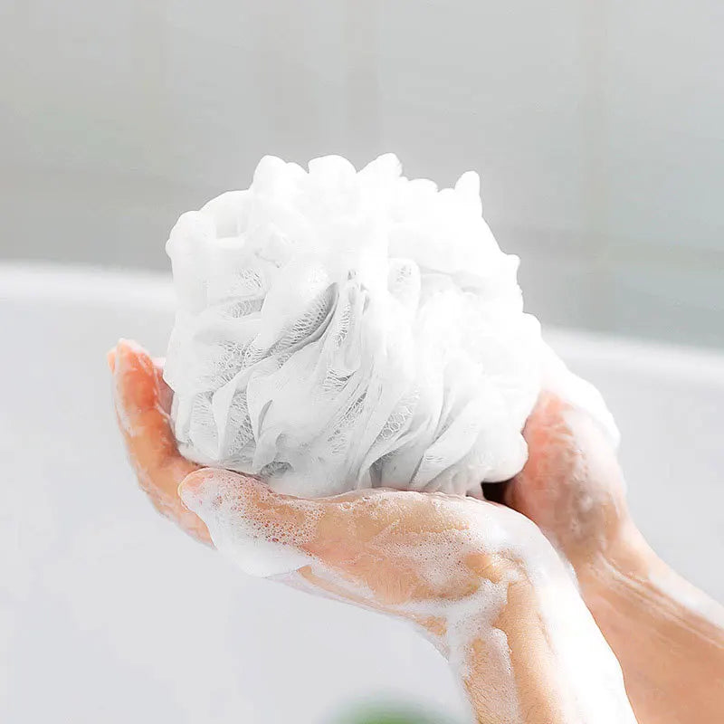 Shower Scrubber Mesh Sponge Body Care Loofah Body Exfoliating Brush Soft Cleaner Skin Scrub Back Brush Bathroom Supplies