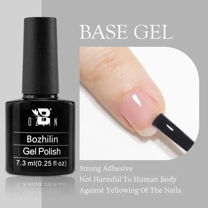 NEW Stain Resistant Gel Top Coat Gel Nail Polish UV Diamond Topcoat No Wipe Sealer Gel Finish Manicure Nail Art Salon Quality