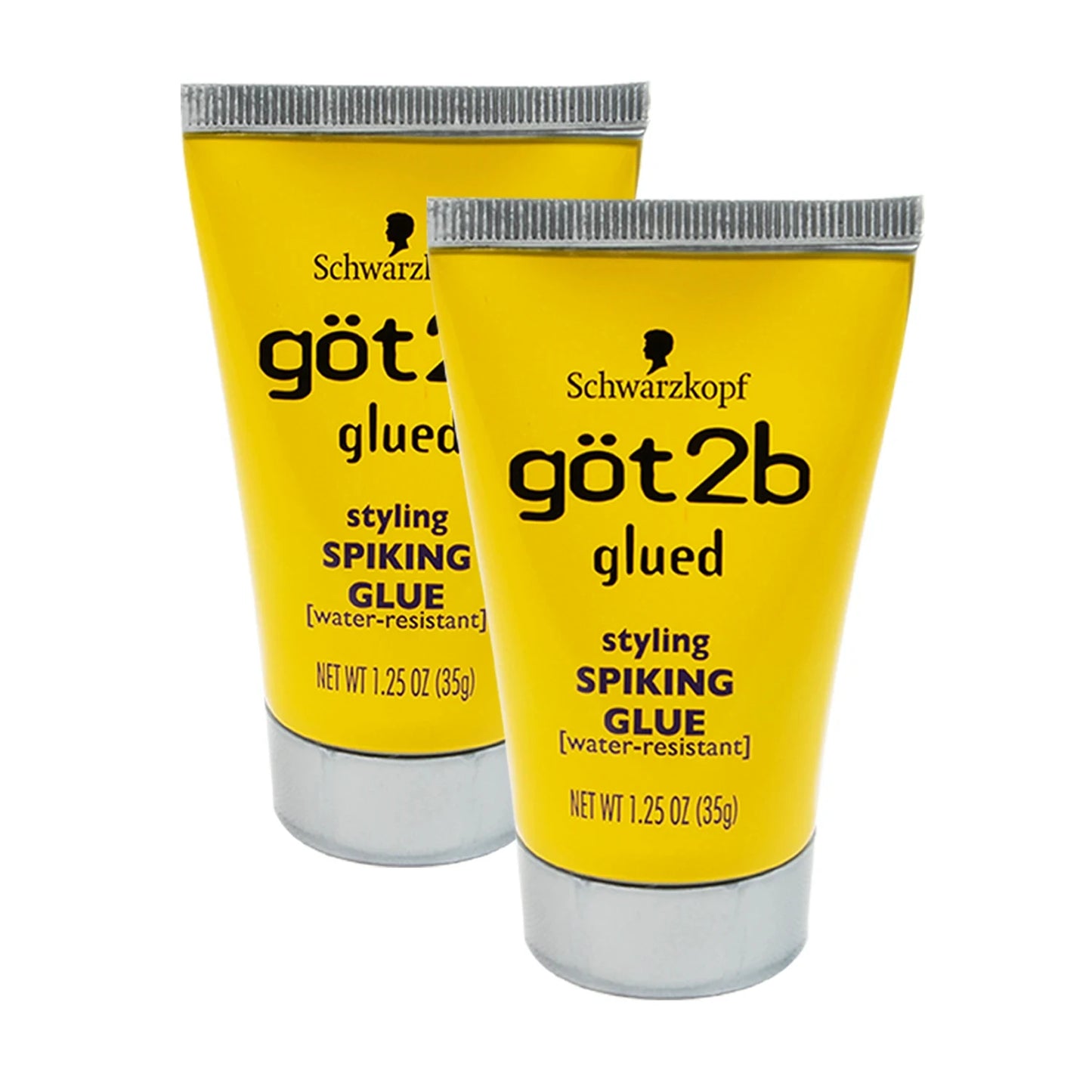 Got2b Glued Invincible Styling Hair Gel Got2b Ultra Glued Water Resistant Spike Grip Chunk Wig Accessories Strong Hold 1.25/6oz