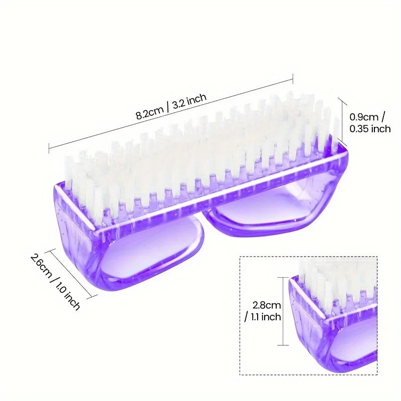 Nail Scrub Brush, Toenail Brush, Nail Brush, Toe Brush, Nail Brush, Nail Brush, Hard Brush, Cleaning Brush, Dust Brush, Manicure Tool, Large Consumption Plastic